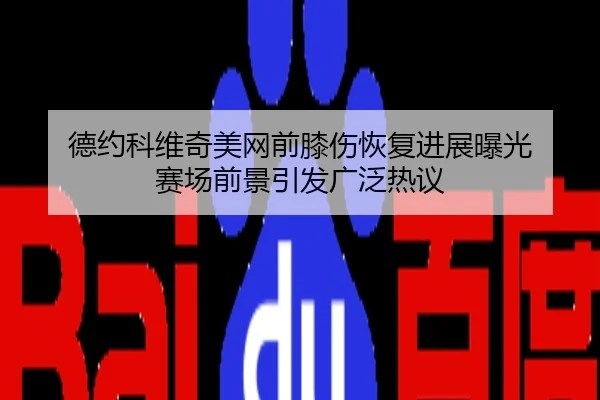 德约科维奇美网前膝伤恢复进展曝光 赛场前景引发广泛热议