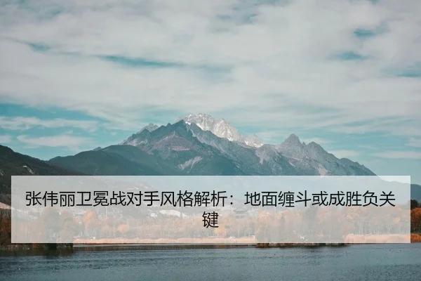 张伟丽卫冕战对手风格解析：地面缠斗或成胜负关键